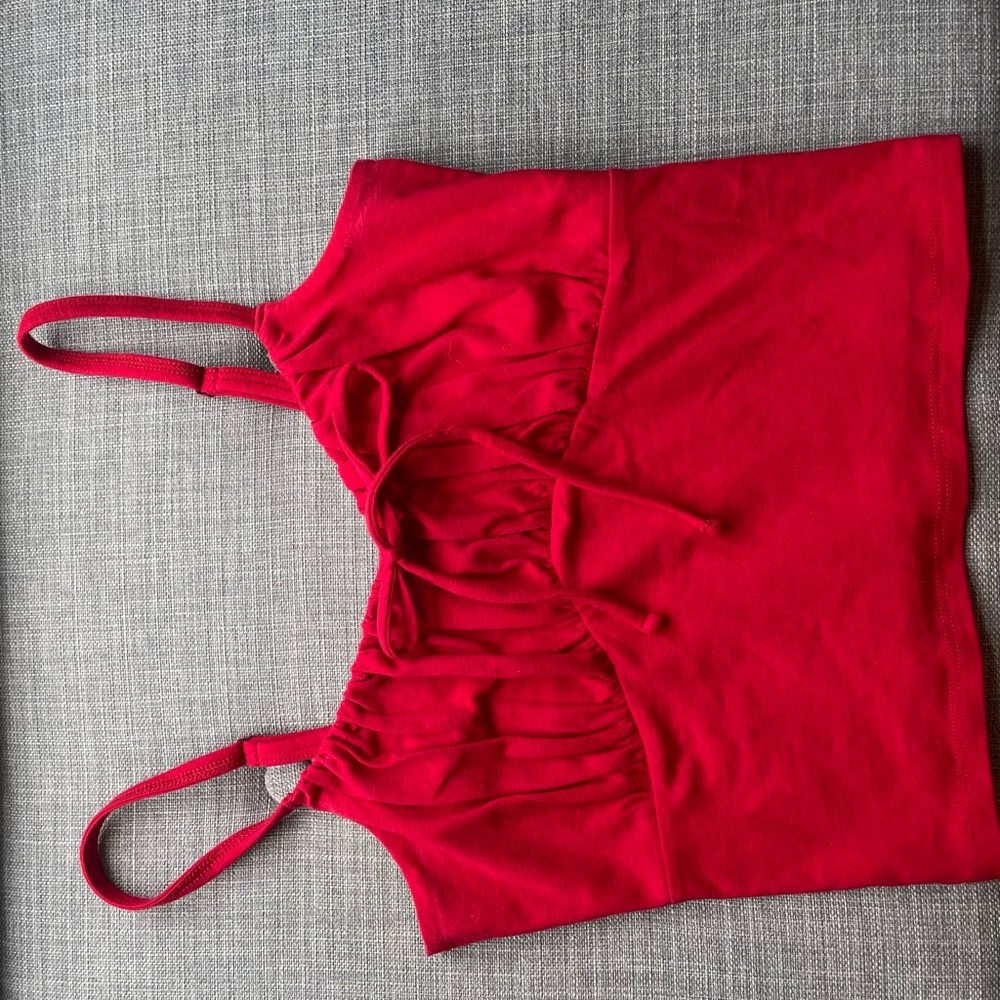 Size small - Dark red - very comfy! - from Hollister